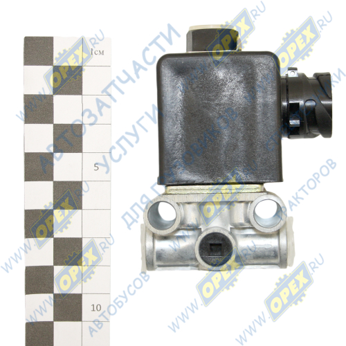 КЭМ10-11 Клапан электромагнитный 24В, L=85; байонетный разъем, с 1отв.под сборку в блок Объединение Родина2